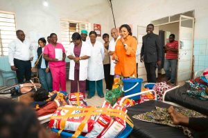 Mbuji-mayi : la Première Dame Denise Nyakeru s&rsquo;engage à réhabiliter l&rsquo;hôpital général de référence de Bonzola 