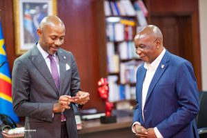 RDC : l&rsquo;UNPC présente la nouvelle carte de presse au Ministre de la communication et médias 